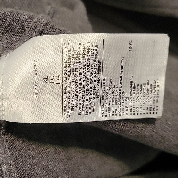 Banana Republic Grey Mock Neck Sweater XL - Picture 3 of 5